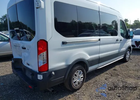 2020 Ford Transit-350 Passenger Van Xlt z USA, uszkodzony, nr VIN 1FBAX2C83LKA43211